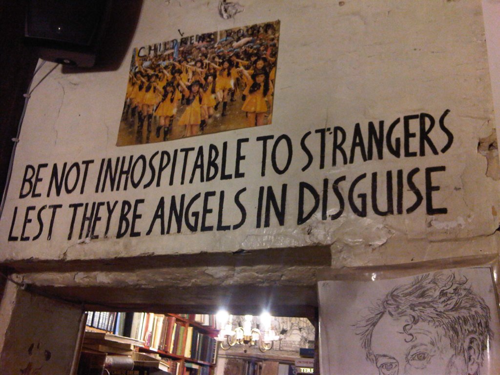 GerryHassan's tweet image. The beautiful Shakespeare &amp;amp; Co bookshop, Paris. 20 customers spending the night. #ParisAttacks #ParisSolidarity