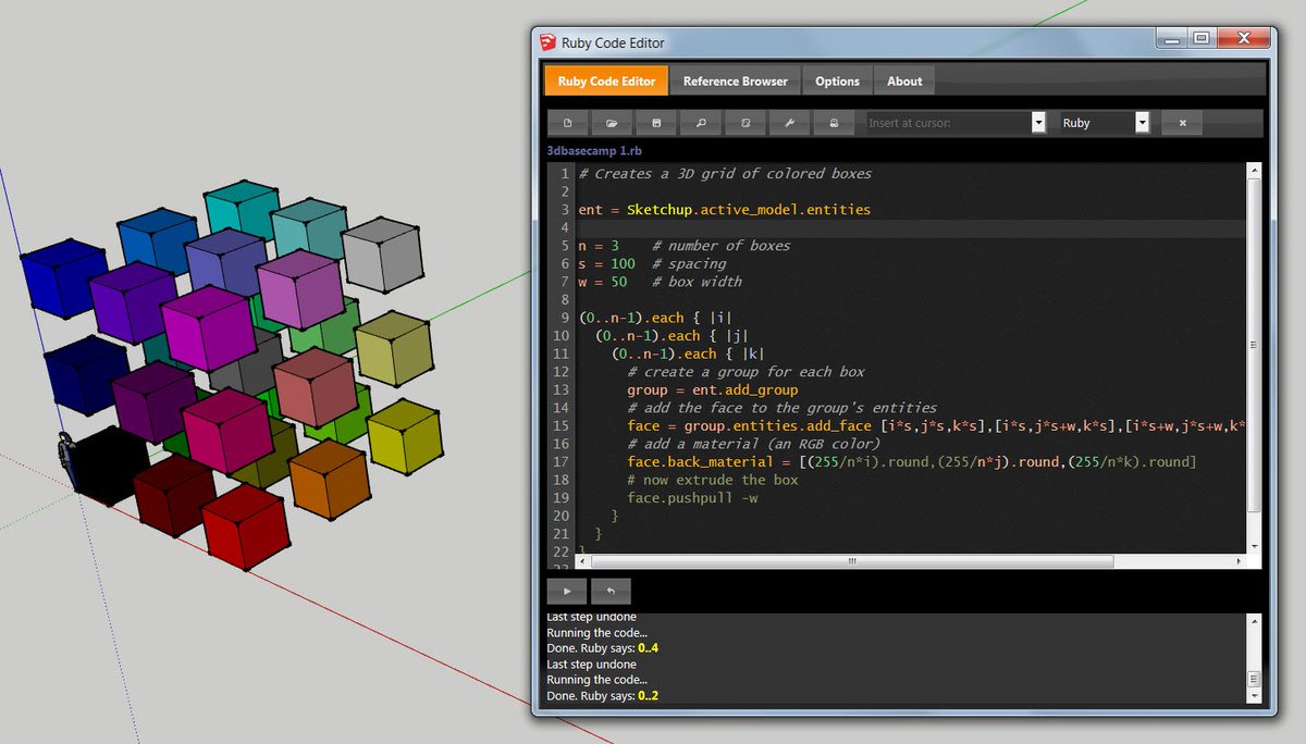 SUExtensions's tweet photo. #Ruby #Code #Editor on #ExtensionWarehouse #SketchUp #Extension #3D #3DModeling https://t.co/j9On2G5EL8 https://t.co/JivjsmwyKV
