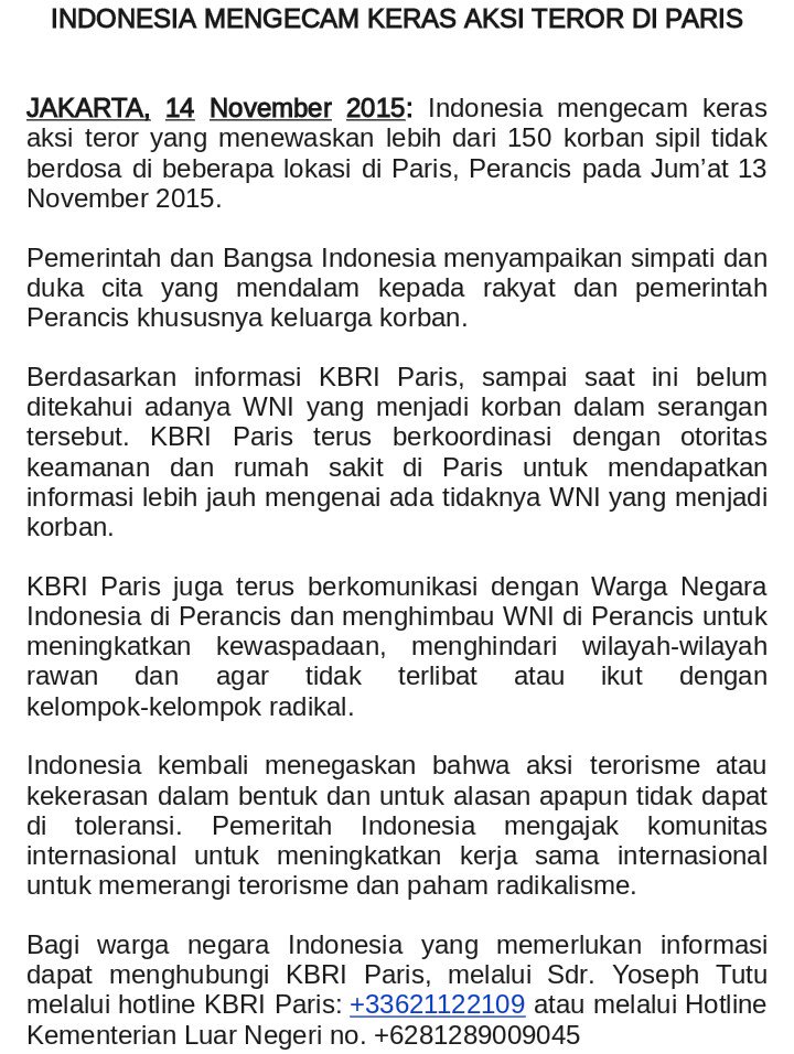 MoFA Indonesia tweet media