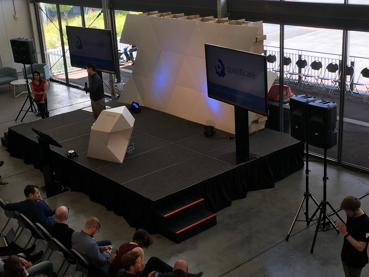 futureassembly's tweet photo. @philgoebel Co-Founder of  @quanticare Technologies talking all things predictive healthcare 😷 https://t.co/Lk19UPpjZt