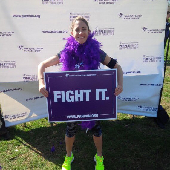 FeliceSchnoll's tweet photo. I support world pancreas cancer day. I will wear purple until we have won this war. #WPCD2015 https://t.co/7vfBEUVCMu