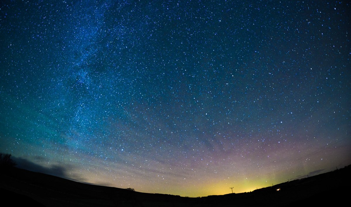 Bit of an aurora from Ingram tonight @NorthumberlndNP <a href="/TomlinsonsCafe/">@BirdInBushElsdon</a>