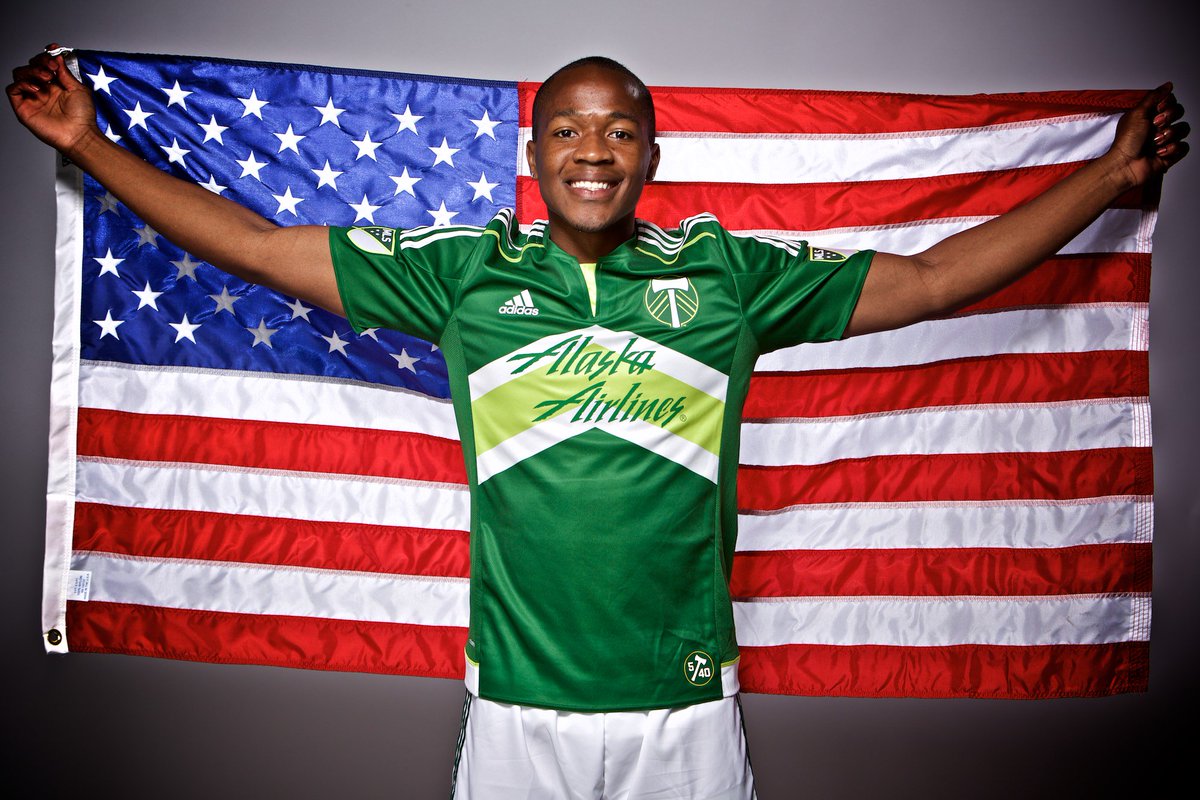 TimbersFC's tweet photo. There he is! @darlingtonnagbe makes his #USMNT debut, coming on as a second half sub in the 63 min. #RCTID #USAvVIN https://t.co/qzj7F8fKjv