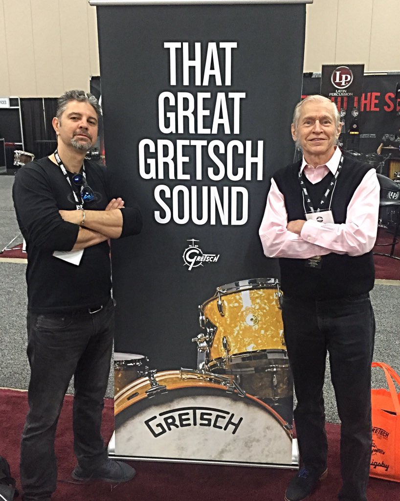 With the man himself! Mr, Fred Gretsch.
Thank you Fred !