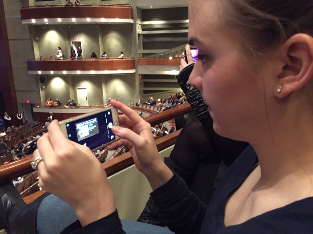 SilasRioux's tweet photo. Waiting to see her tweet on the bigs teen... #gaimanatx https://t.co/qV0htHB25W