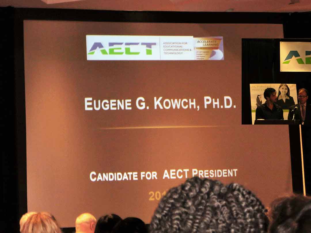 ekowch's tweet photo. Honored to give my Presidential Candidate speech at Indianapolis2017_VOTE KOWCH :-). #AECT15 #edtech #edtechat https://t.co/IlM58LTA45