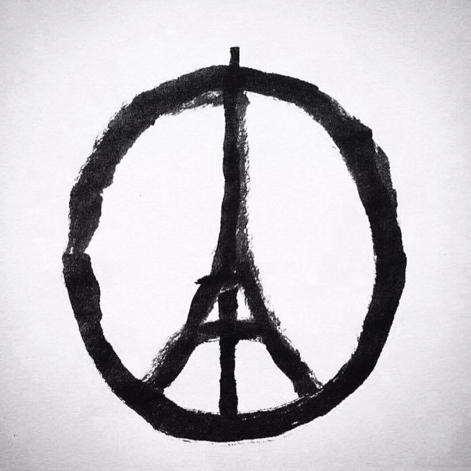 kevinolearytv's tweet photo. Simply no words. Thinking of Paris tonight. https://t.co/3ft66TRm5r