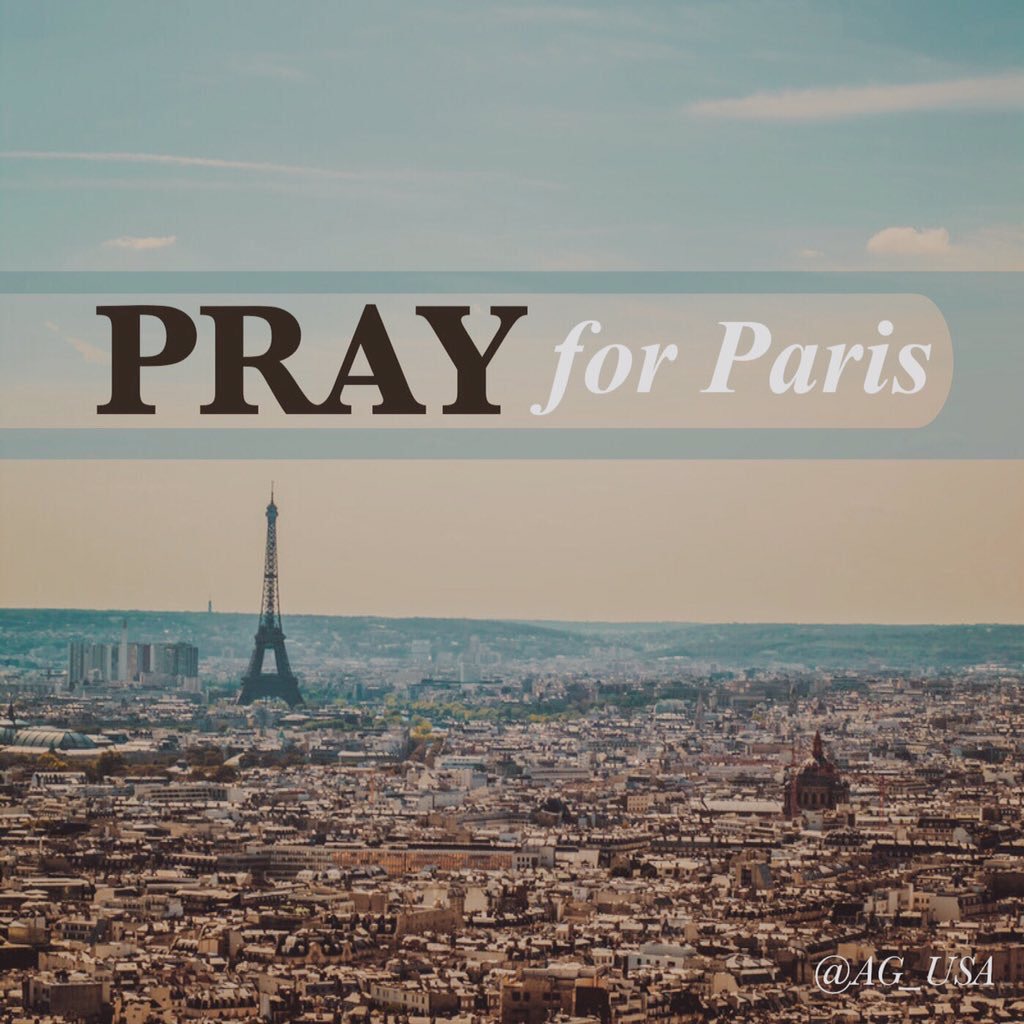 AG_Youth's tweet photo. We believe in a God who takes the darkest tragedies and turns them into something beautiful. #prayforParis https://t.co/rKngJKlxBc