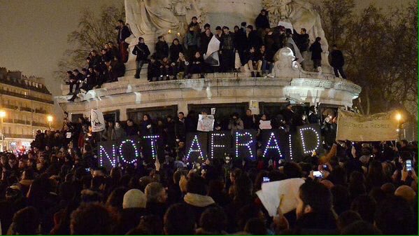 chloemchu's tweet photo. It's powerful to see how strong Parisians are. #PrayForParis  https://t.co/fT2lzKKP5L