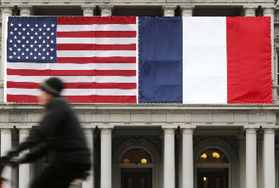 Terror is far less beautiful than the colors we share. #Allies . Enough said