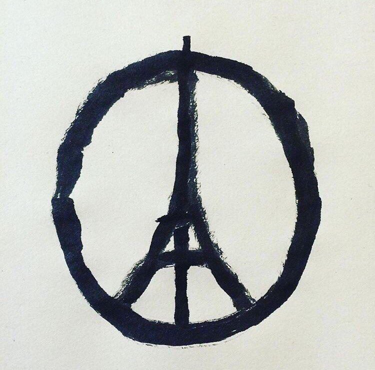Paris ..... We are all one #OneLove 🙏🙏