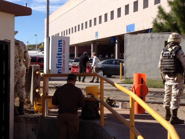 Hallan nuevo túnel clandestino en la frontera de Nogales - CTvPgC-UYAAvQuM