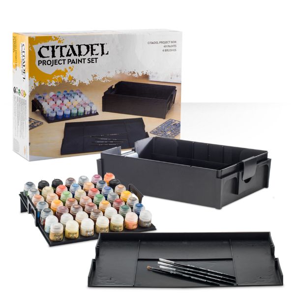 ▶︎Citadel Project Paint Set 49色のシタデルカラーと4本のシタデル