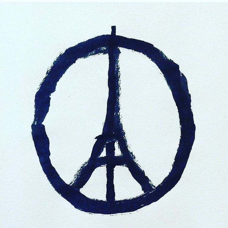 HilaryDuff's tweet photo. #prayforparis ...horrible to watch the news tonight. 💔 love and miracles for you tonight Paris.. Stay strong :( https://t.co/yy1XPMHqPE