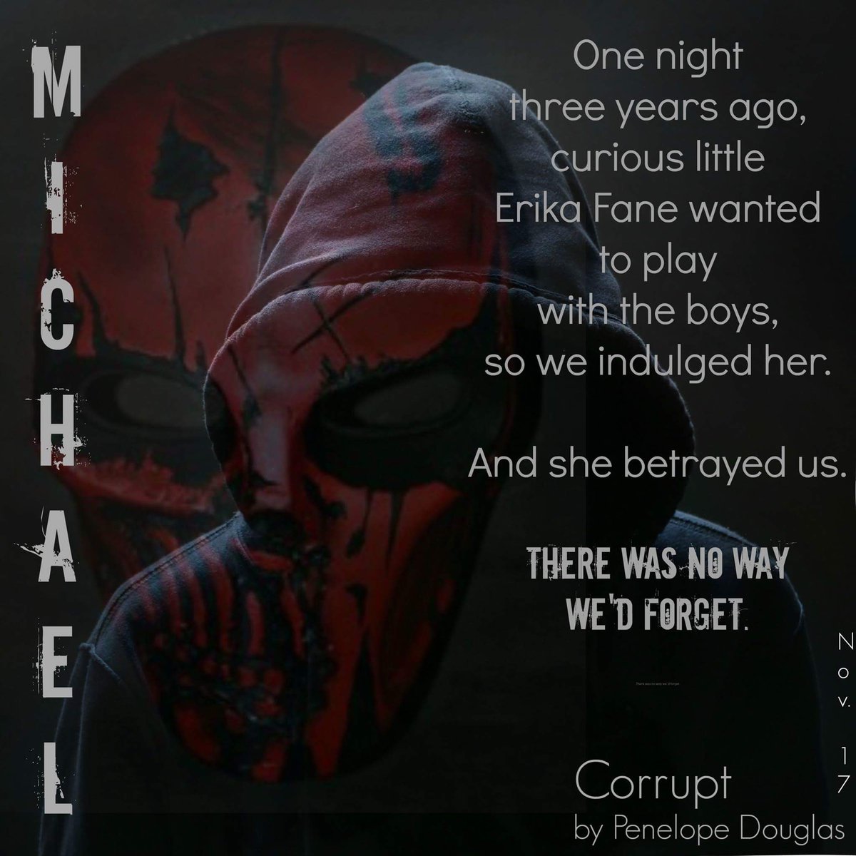 s_gold1's tweet photo. The wait is nearly over! I've been craving this something fierce... #Corrupt by @PenDouglas out Nov.17!
#corruptbook https://t.co/g49M570xgf