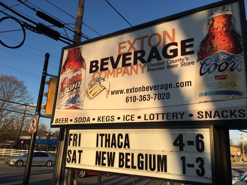 PhillyBeerErik's tweet image. Thanks @ExtonBev for a great @ithacabeer sampling. Until next time...#BoxOfHops #cheers