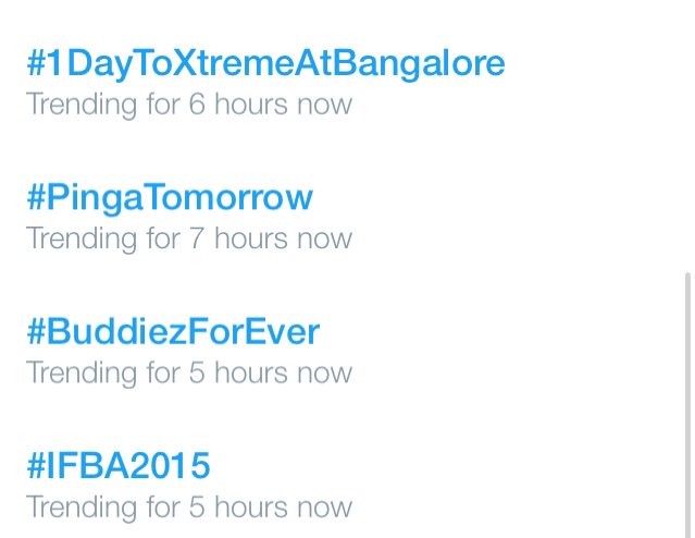 TheDeepikaFC's tweet photo. #PingaTomorrow is trending in India ๐ https://t.co/KpsvlG7O2j