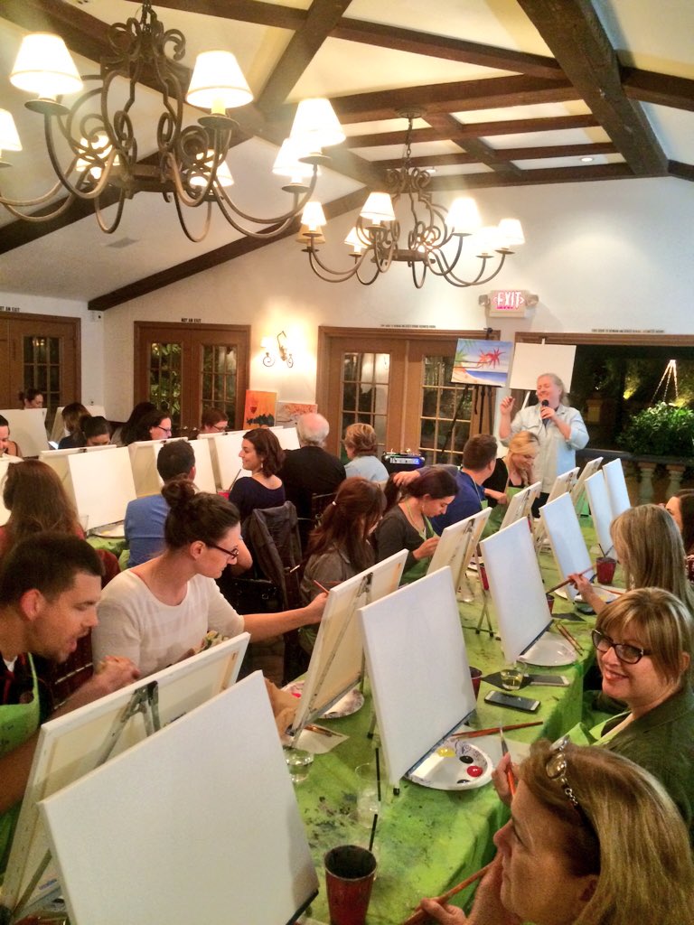 PaintNiteLA's tweet photo. We're celebrating #Friday by #DrinkingCreatively at @rancholaslomas #TGIF #PaintNiteOC #RanchoLasLomas https://t.co/SLrn11Ogi2