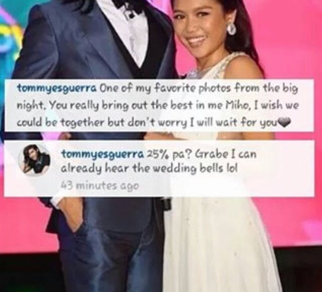 arq_arquillano's tweet photo. Jusko @EsguerraTommy wedding bells agad agad? Patay ka dyan ni Mercedes! HAHAHAHAHAHA https://t.co/3TExC43hCd