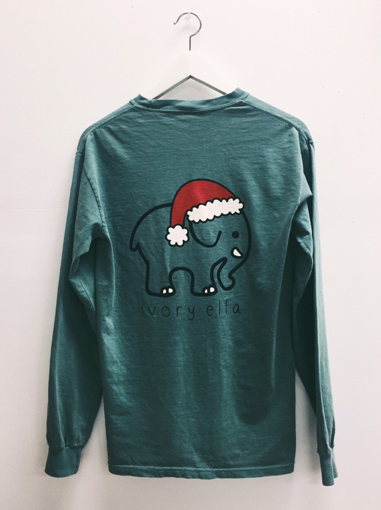 shopivoryella's tweet photo. limited addition pocketed spruce santa hat print now available!!! 🎅🏼🐘🌲💕✌🏼️

shop: https://t.co/1wYSJj9g5b 💫✨ https://t.co/L41GevdQrO