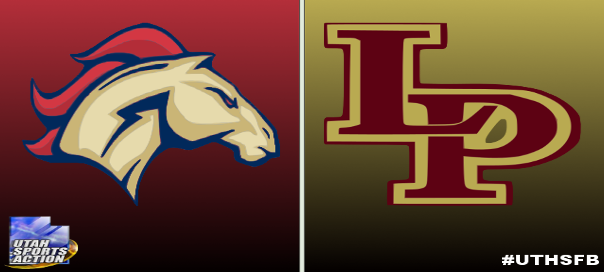 UTSportsAction1's tweet photo. Utah prep football playoffs:Who will win?#UTHSFB #5AChampionship
#RT for @OfficialMustang 
#Like for @LPHSsports https://t.co/5YLLmmnPcY