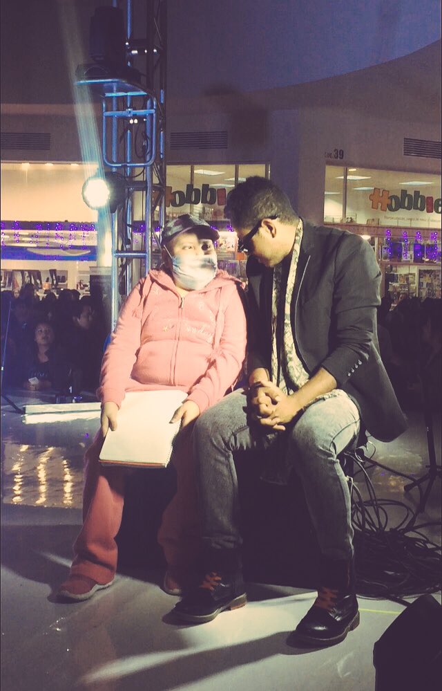 Esperaba darle palabras de aliento y fortaleza. Pero fue ella tiene me alentó y lleno de amor. Gracias Marisol.