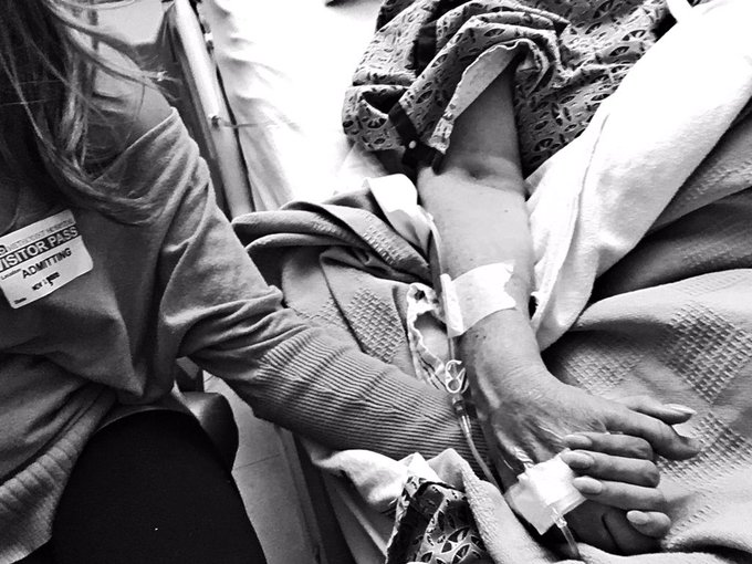 Family is forever. Get well soon mommy ❤️ https://t.co/Ao1Jshpg4I