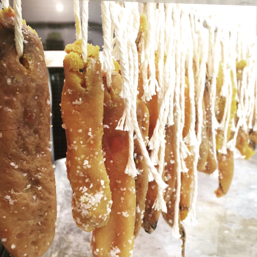 #Hors-d'oeuvre à l'italienne!!Bottarga Dorée Lac! #fishroe #salted #lasalleamanger #montreal  <a href="/lasalleamanger/">La Salle à Manger</a>