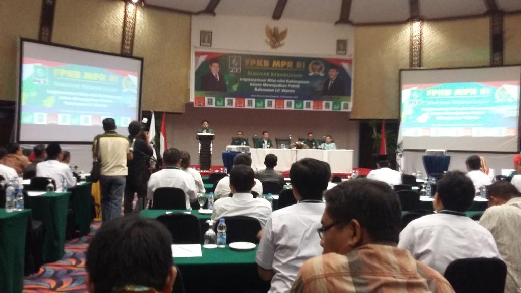 Seminar kebangsaan FPKB MPR RI.Hotel Mercure Ancol Jkt,<a href="/cakiminpkb/">Cak Imin</a> @halimiskandarnu@Malik_haramain1@PkbProbolinggo