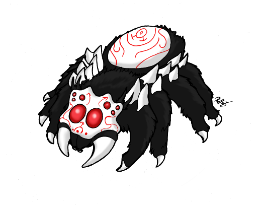 Going to see the new rwby ep tomorrow.  Made a spider grimm for kicks!  Enjoy and like!  <a href="/RWBYFans/">RWBY Fans❤️🤍🖤💛🏳️‍🌈</a>