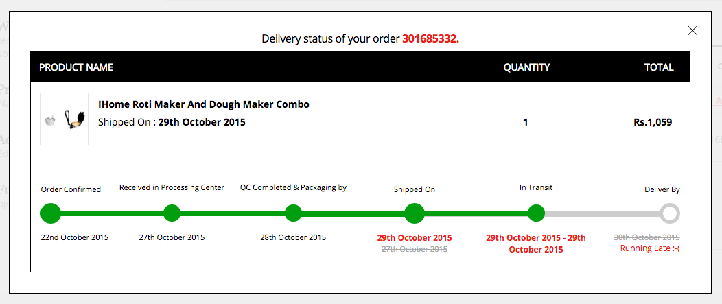 itsmymindspace's tweet photo. @Pepperfry worst service evr, it seems that u guys hve no systems or processes in place, my order is 14 days overdue https://t.co/JhATBEWMoW