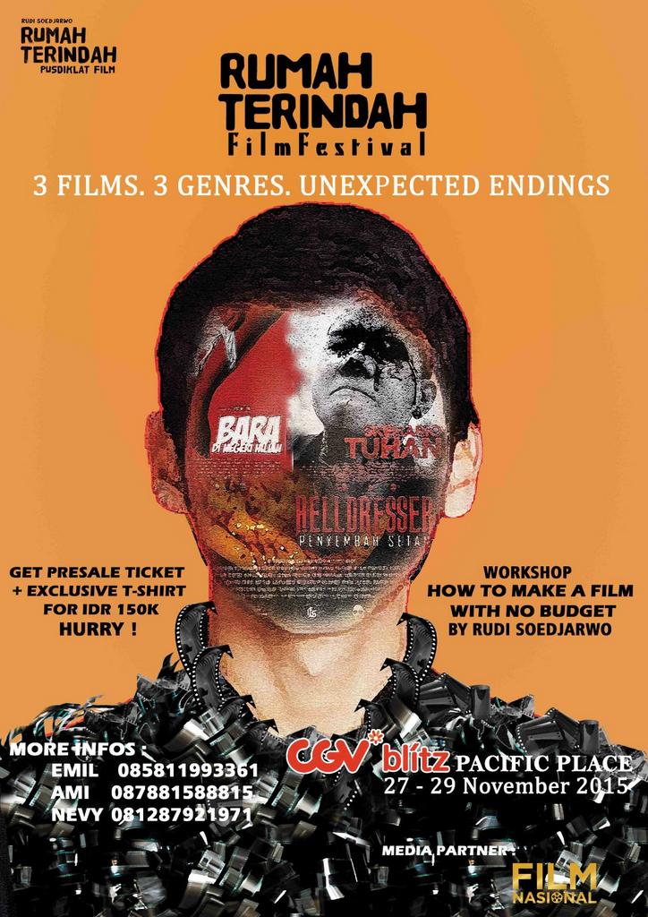 'Bara di negeri hujan' &amp; 'Helldresser' 2 film yg sangat berarti buat saya, tayang d sini..jangan sampe terlewat ya!!