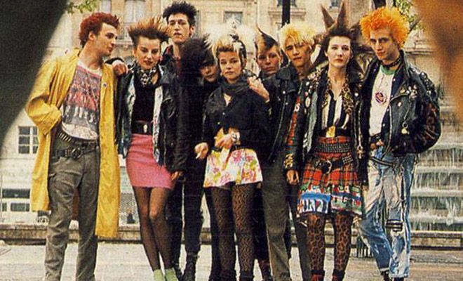 'Vive le PuNk' Paris early 1980s #ViveLaFrance