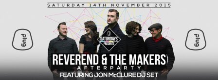 plugsheffield's tweet image. TONIGHT // @PlugSaturdays Presents: @Reverend_Makers After Party! bit.ly/PlugReverendPa…
