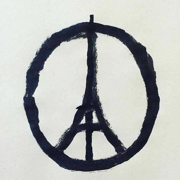 💙🙏❤️ #fluctuatnecmergitur #parisisaboutlife 
@jean_jullien <a href="/joannsfar/">Sfar Joann</a> ift.tt/1WRXOL1