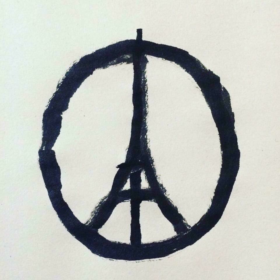 FionaJay7's tweet photo. #PrayForParis ...💔 https://t.co/40bmXpgy64