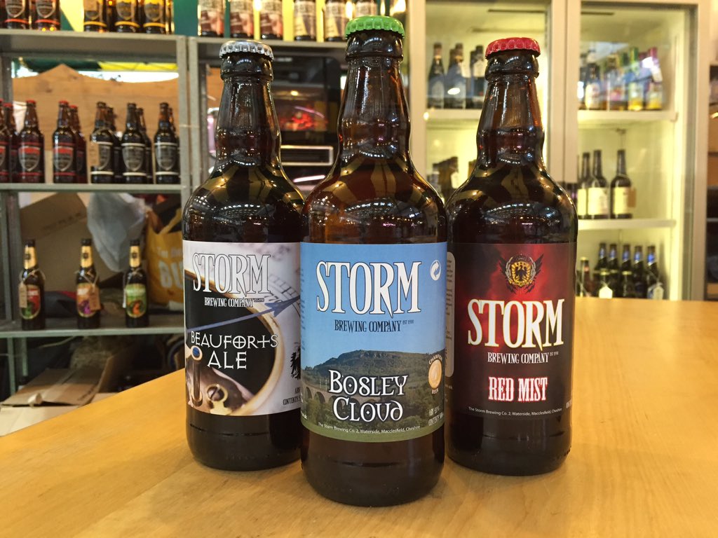 BeerMUS's tweet image. Morning all! A few rare beers in today. First up is three from Storm Brewing co in Cheshire.