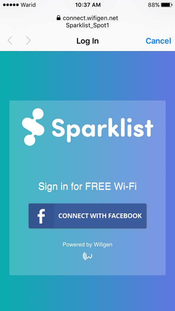bilalathar's tweet photo. Rocket Internet's @Sparklist_PK brings you FREE WiFi. Shout out! #wifigen https://t.co/DVByJBEBFD