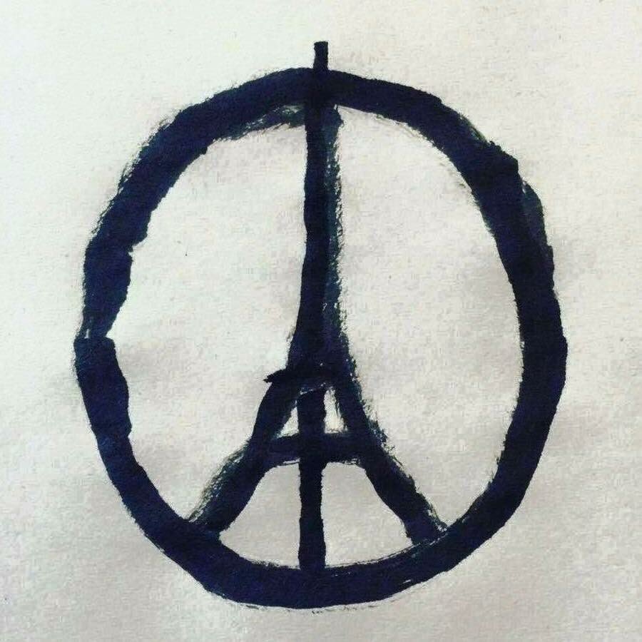 "Even the darkest night will end and the sun will rise." We dedicate our show to the People of Paris ❤️🇫🇷🎶 #peace