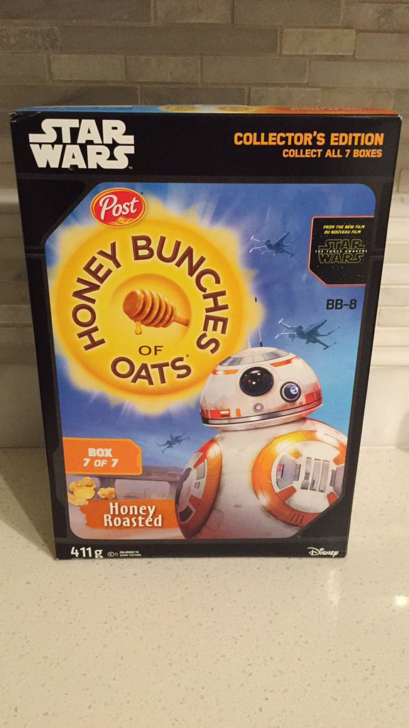 rt83vc's tweet image. Even cereal has me excited!! BB-8 cereal!!!! #starwars #TheForceAwakens