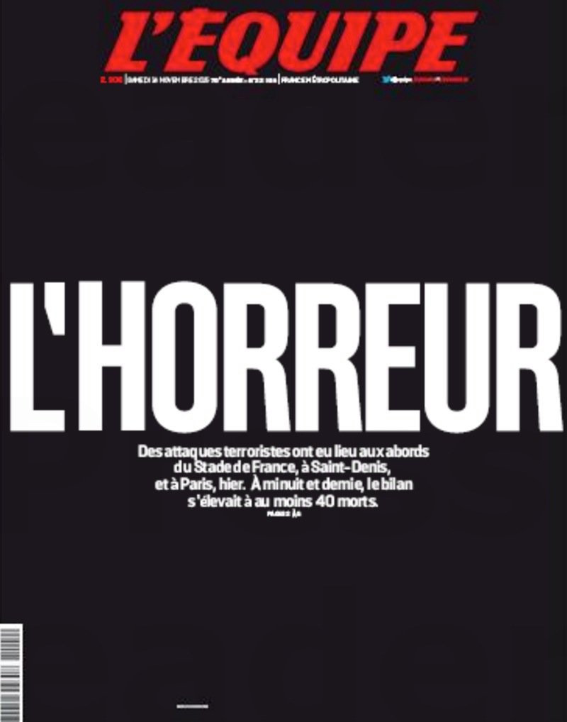 Schuldensuehner's tweet photo. Good Morning from Berlin. No words. #ParisAttacks https://t.co/HrtLYZeNqd