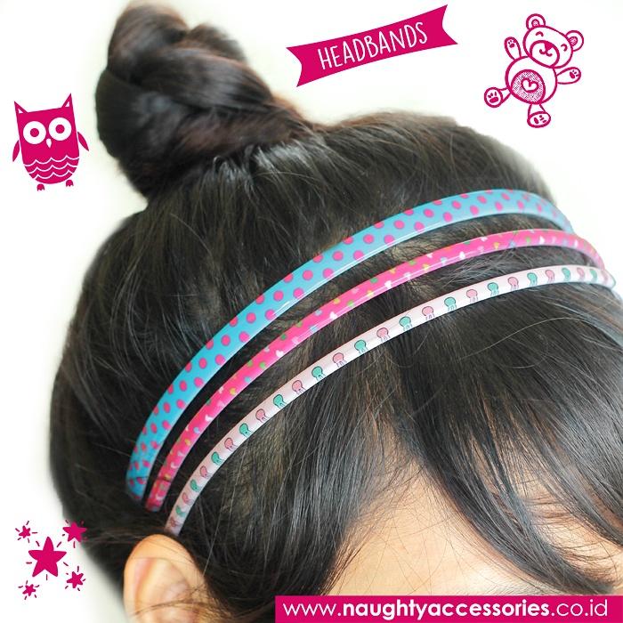 Naughty_Acc's tweet photo. Tuh lihat, bando juga bisa dipakai saat rambut kamu sedang dikuncir. Lucu kan 😍 Headband Rp.12,900 #NaughtyItems https://t.co/CalkOiwpo5