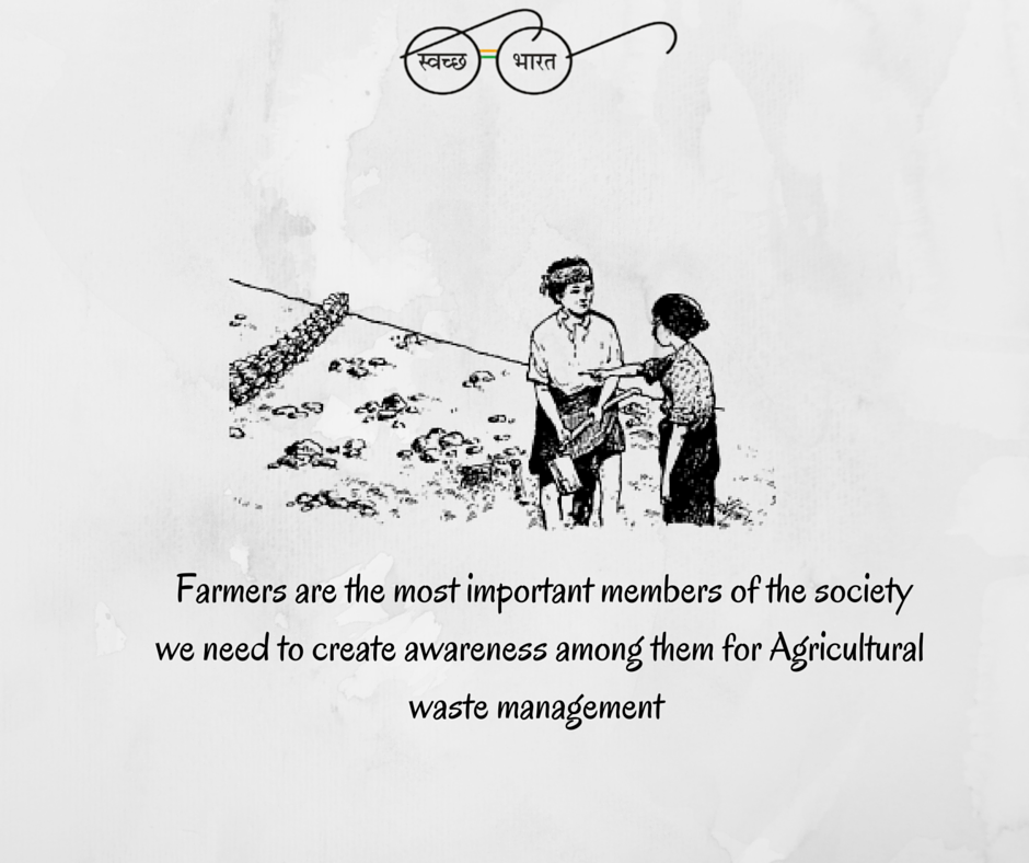 Farmers are the most important members of the society #SwachhBharat