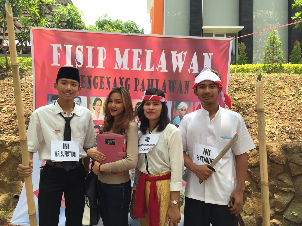 #fisipmelawan mengenang pahlawan upk aufklarung fisip undip