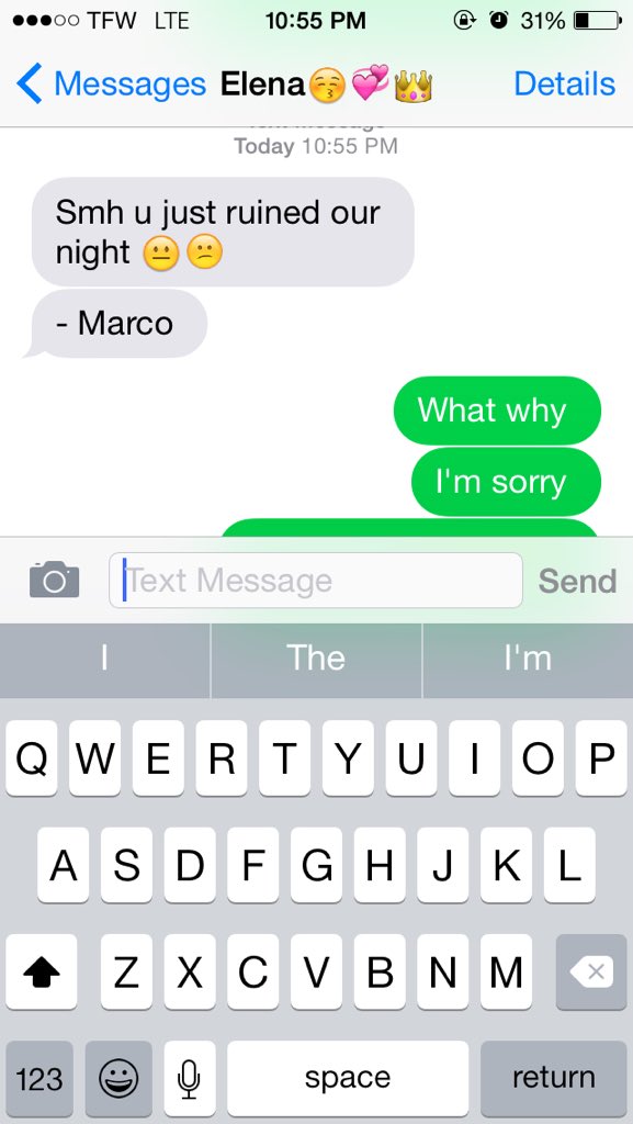 genesisgrier's tweet photo. Wow marco you're such a good bestfriend :) https://t.co/UBfImUOSoD