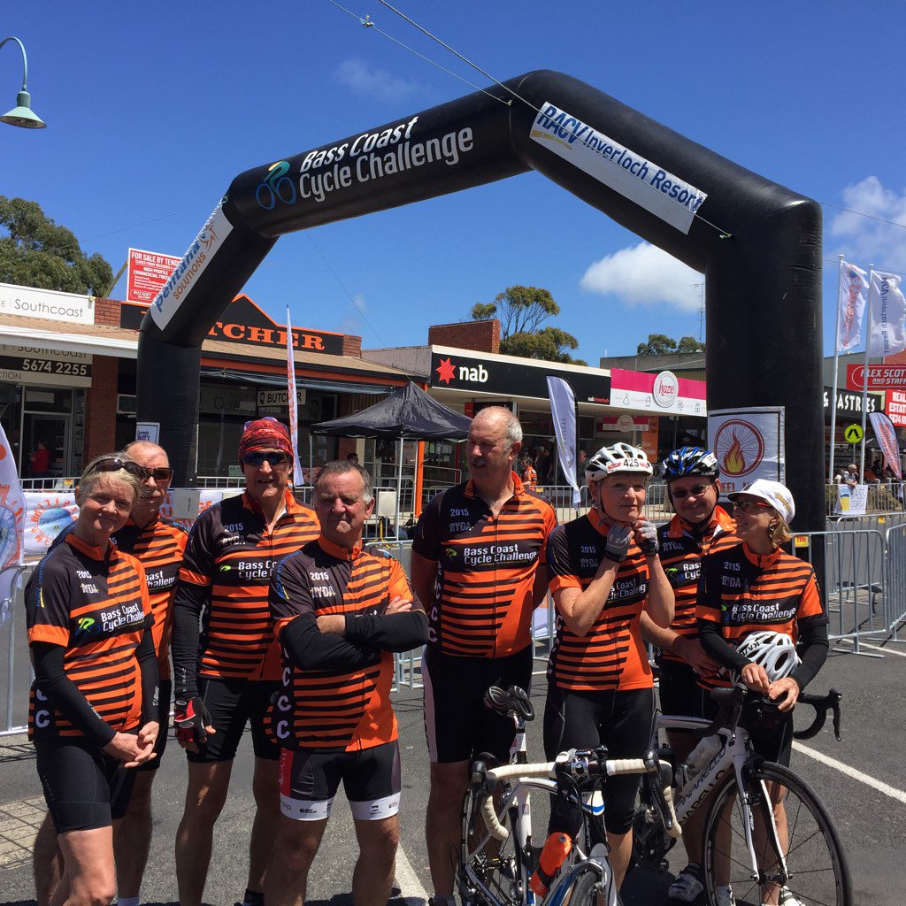 brycemclean's tweet photo. #Basscoastcyclechallenge was a great ride with Barry Lynne Stuart Gavin Helen Kevin Dot https://t.co/5FHRGpEhMw