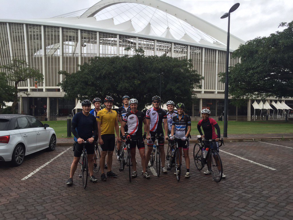 A little wet ride with the kzn <a href="/MyTrainingDay/">My Training Day</a> group! Swam home from toti! <a href="/GroblerJohng/">John Grobler</a>