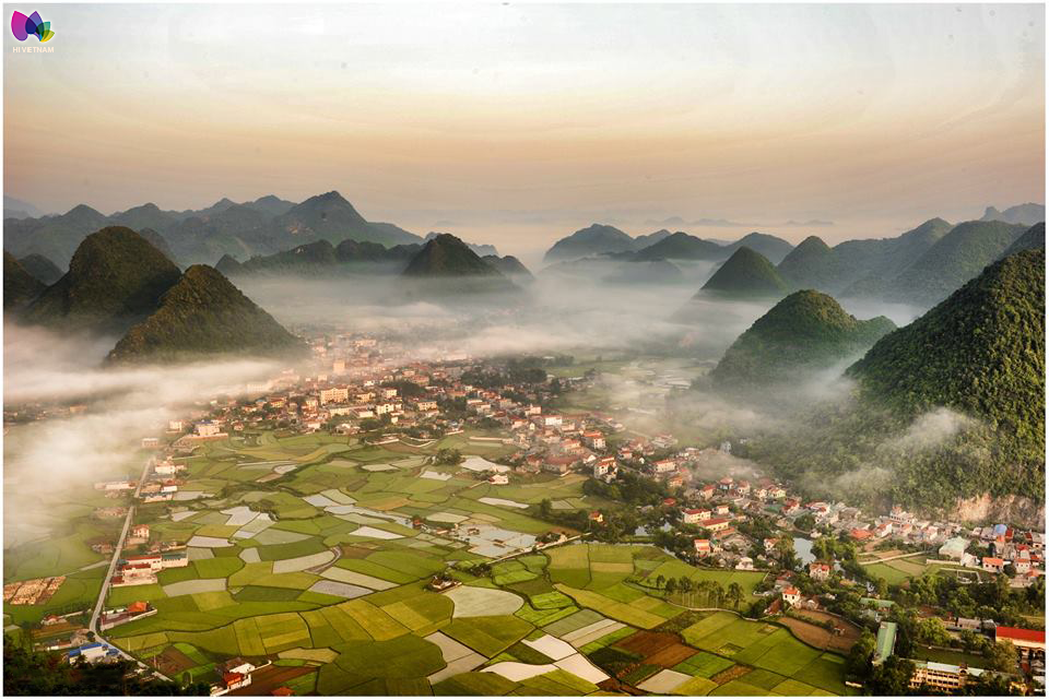 Hi_myvietnam's tweet photo. Bac Son valley in the North of Vietnam
Photo by Pham Thanh #LangSon #Vietnam #BacSon https://t.co/p6ZlKBDlqx