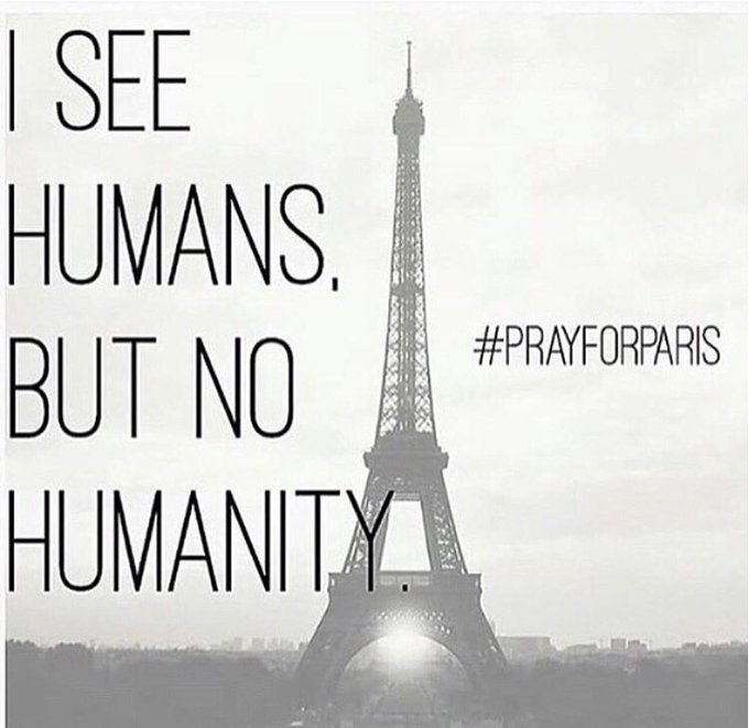 Can't believe what happened, just heard about it . My heart goes out to everyone in Paris .  #PrayForParis<a href="/tag/prayforparis"class="tags"><span>#prayforparis</span></a>