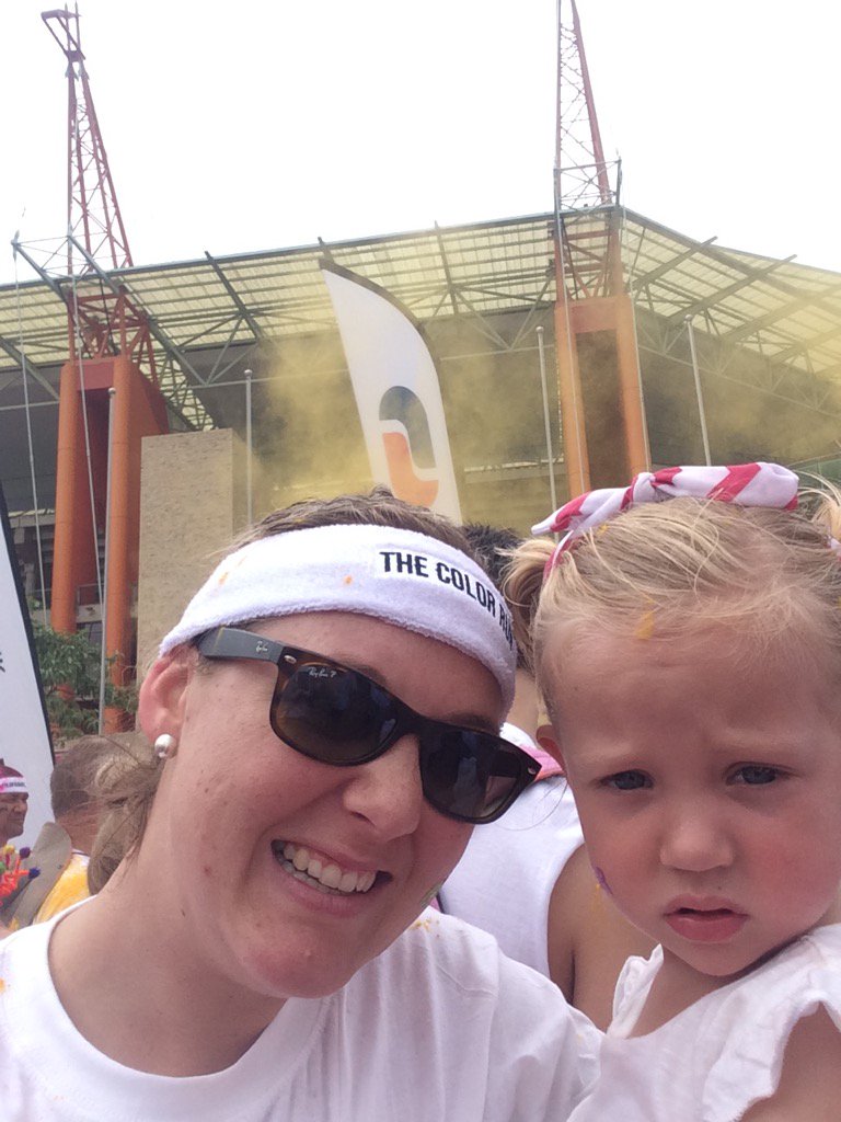 inette_fourie's tweet image. #capiteccolorrun